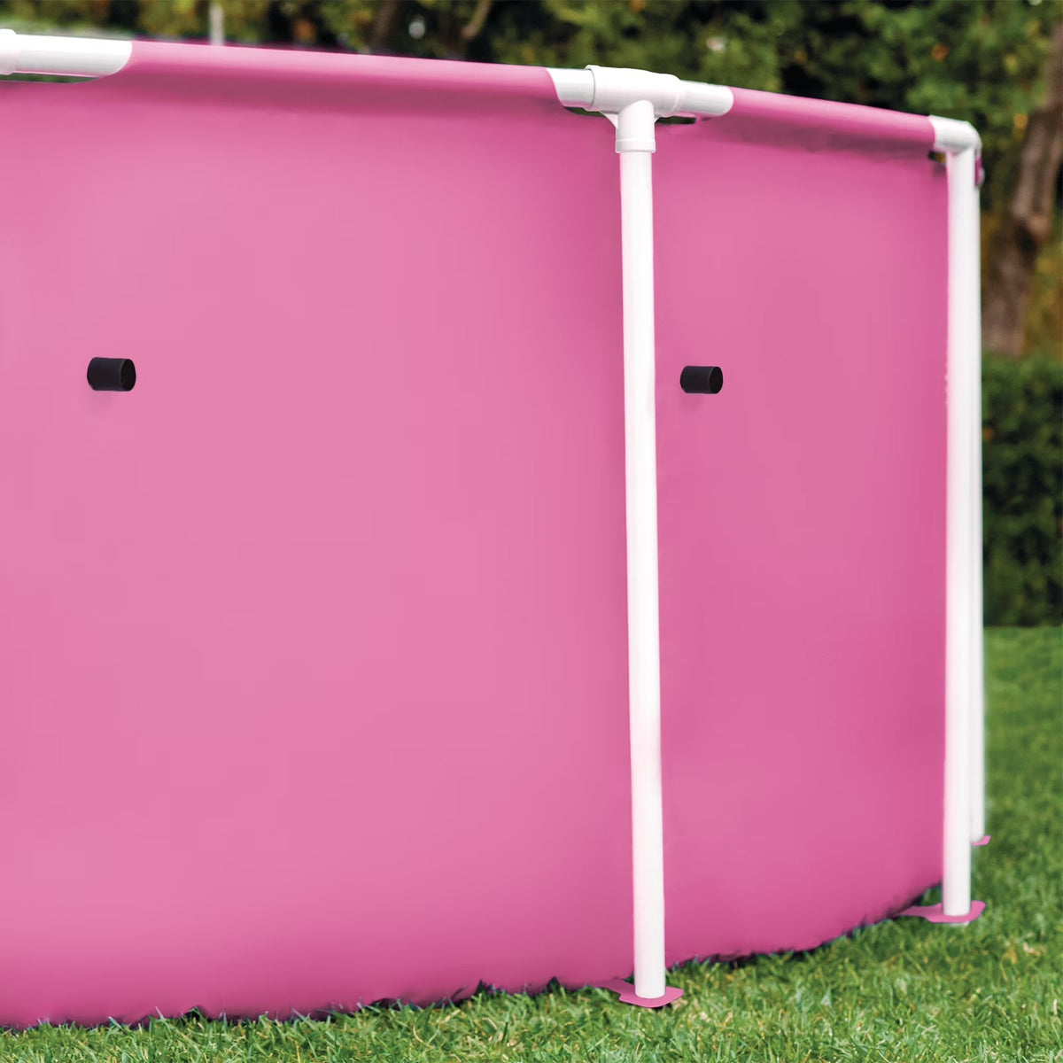 28290EP 8Ft X 30In Pink Metal Frame above Ground Pool, Pool Only (Pump Not Included)