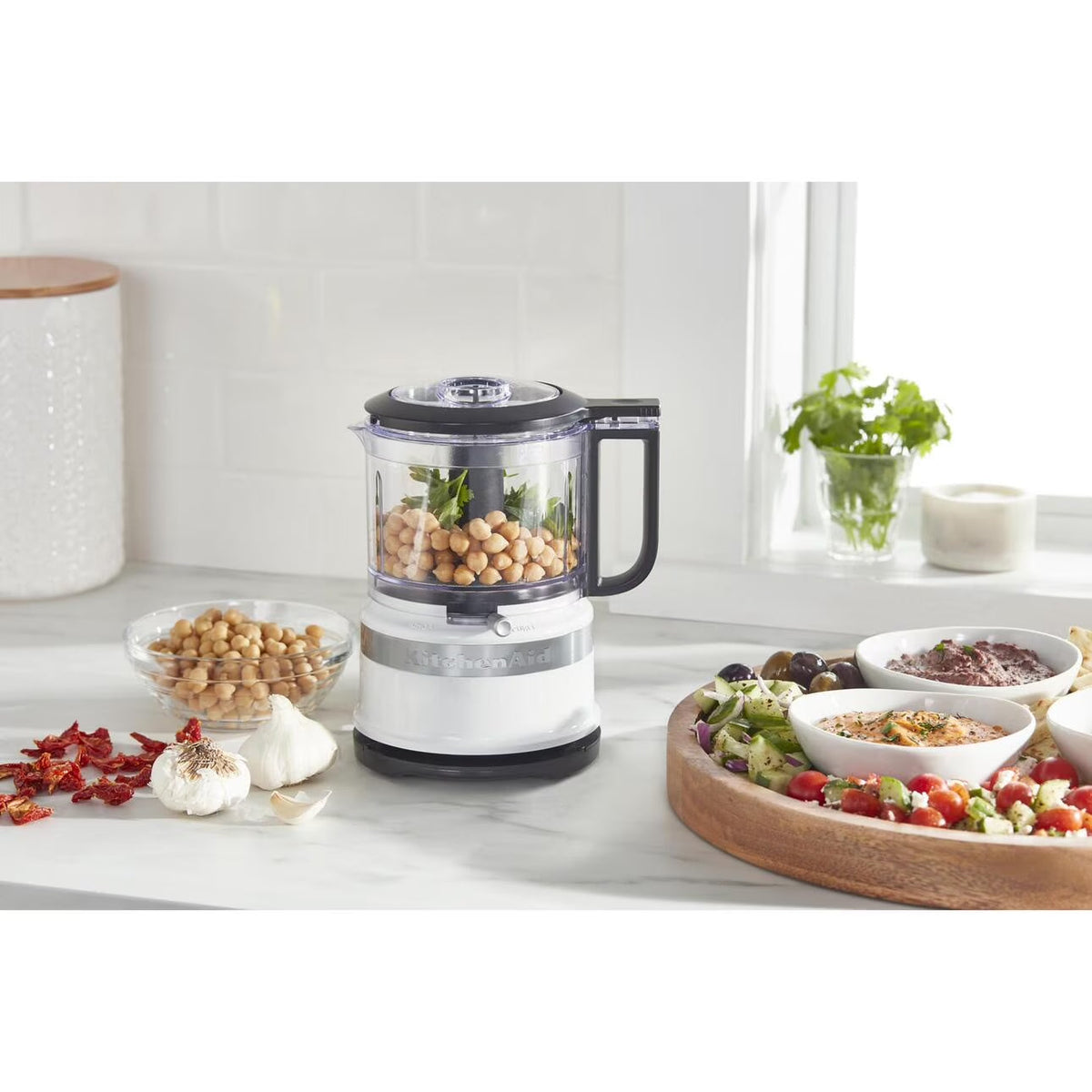 3.5 Cup Food Chopper, White, KFC3516