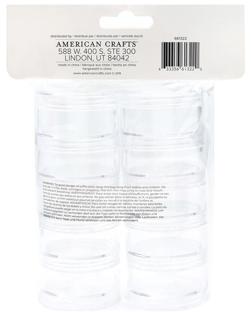 We R Memory Stack Jars Screw Top Medium 10Pc