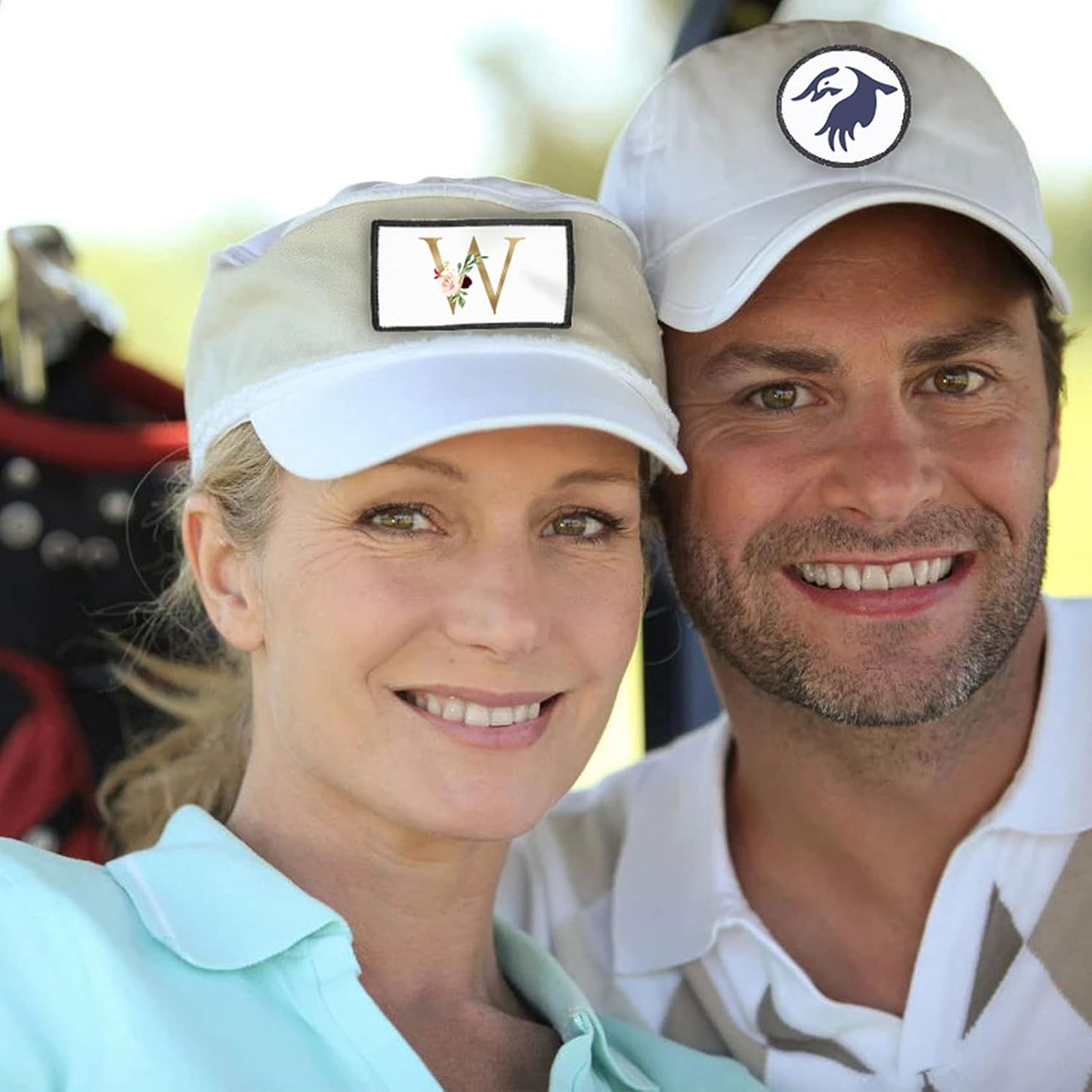 60 Pcs Sublimation Patches - Iron on Blank Patches for DIY Crafts Hats Caps Backpack Uniforms
