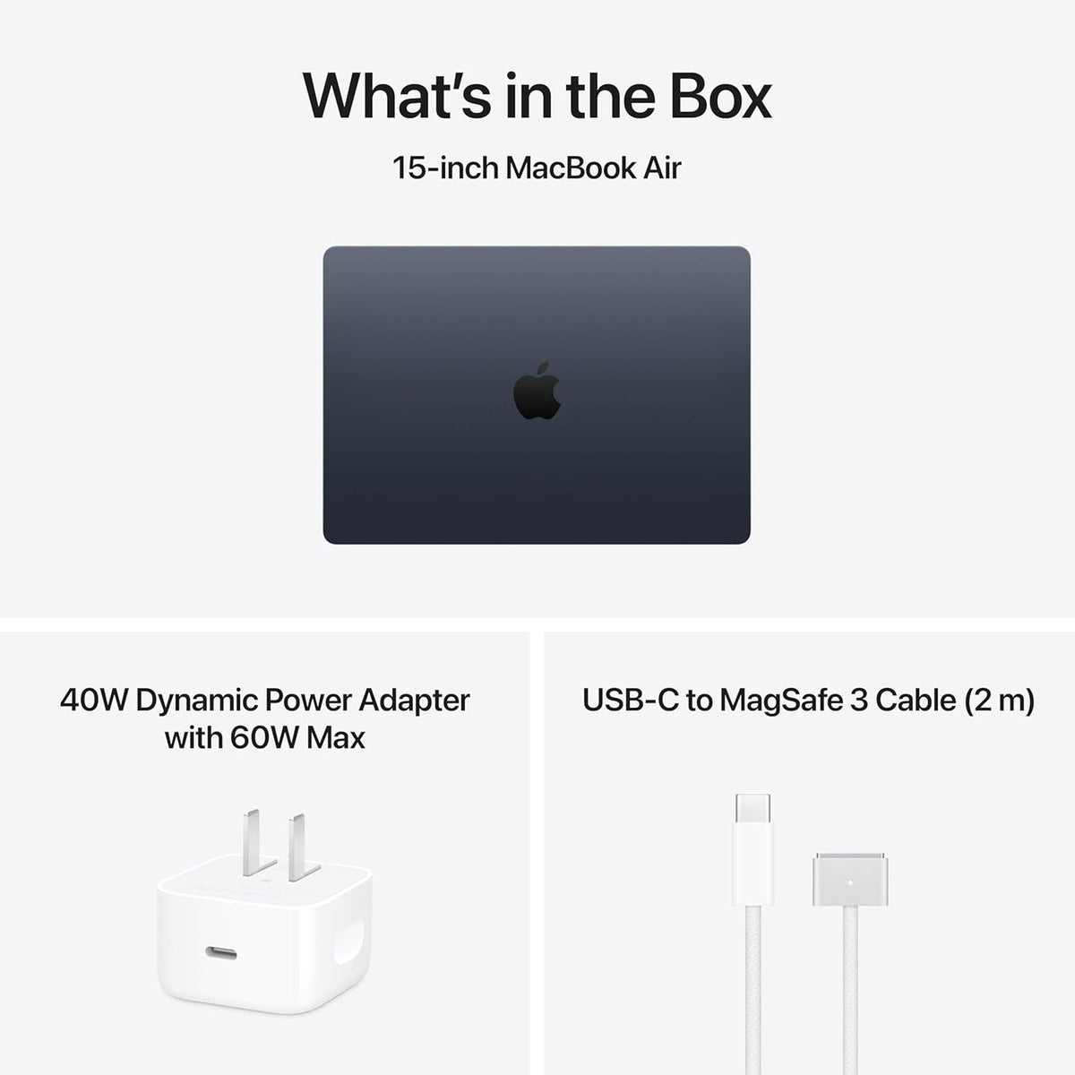 Apple 2026 Macbook Air 15-Inch Laptop with M5 Chip: Built for AI, 15.3-Inch Liquid Retina Display, 16GB Unified Memory, 1TB SSD, 12MP Center Stage Camera, Touch ID, Wi-Fi 7; Midnight