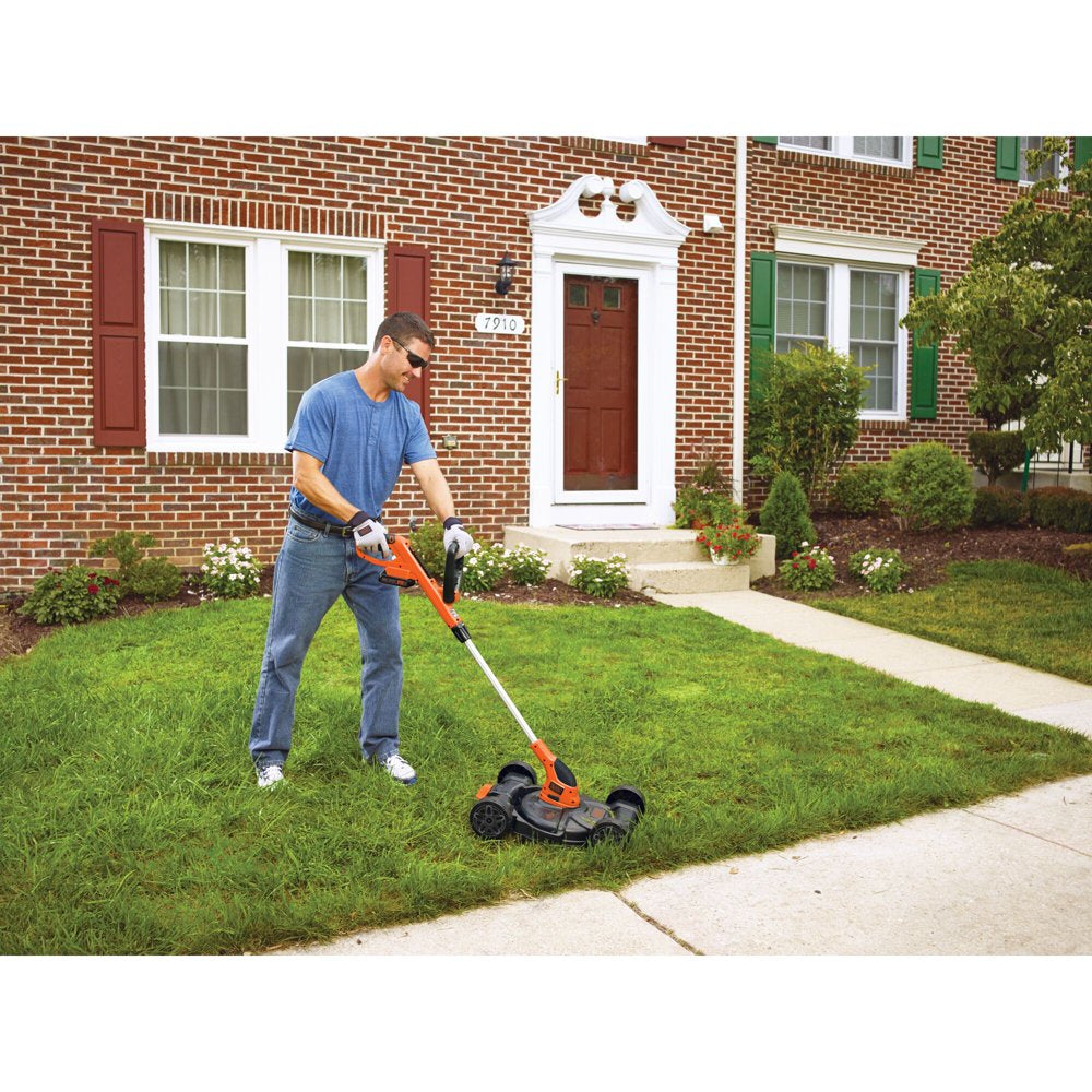 20V MAX Cordless 12" Lithium-Ion 3-In-1 Trimmer/Edger and Mower + 2 Batteries