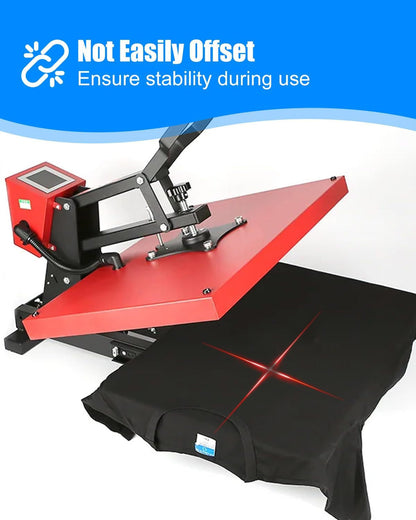 DTF Laser Positioning Tool for Hat & T-Shirt Press Machine, Precise Placement for Sublimation, Heat Press Laser Alignment System, 39 Inches Power Cord