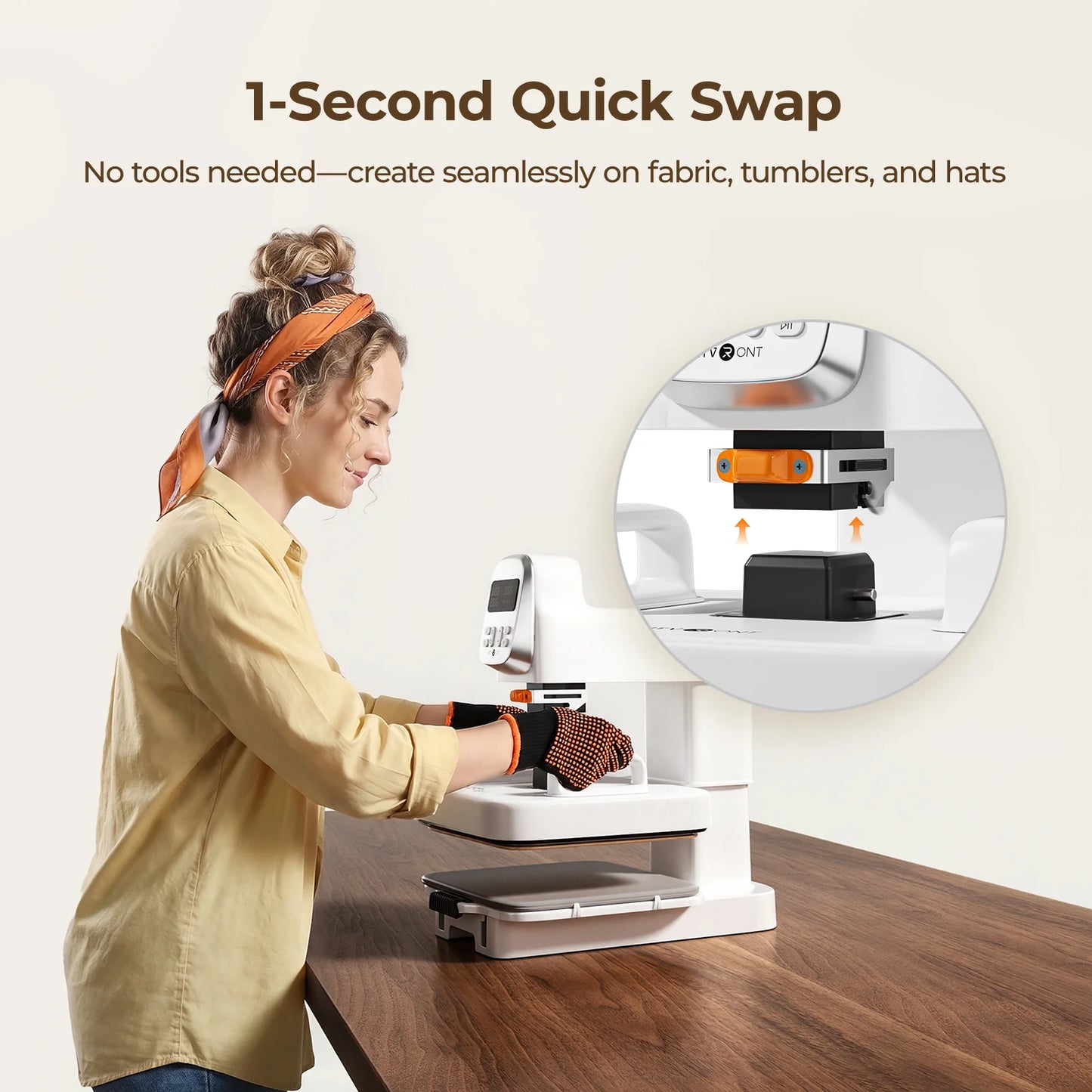 【Pre-Order】 HTVRONT A100 Auto Multi Heat Press