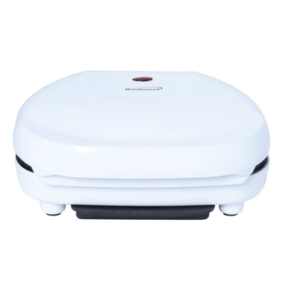 Brentwood TS-605 Non-Stick 750W Indoor Electric Contact Grill, White