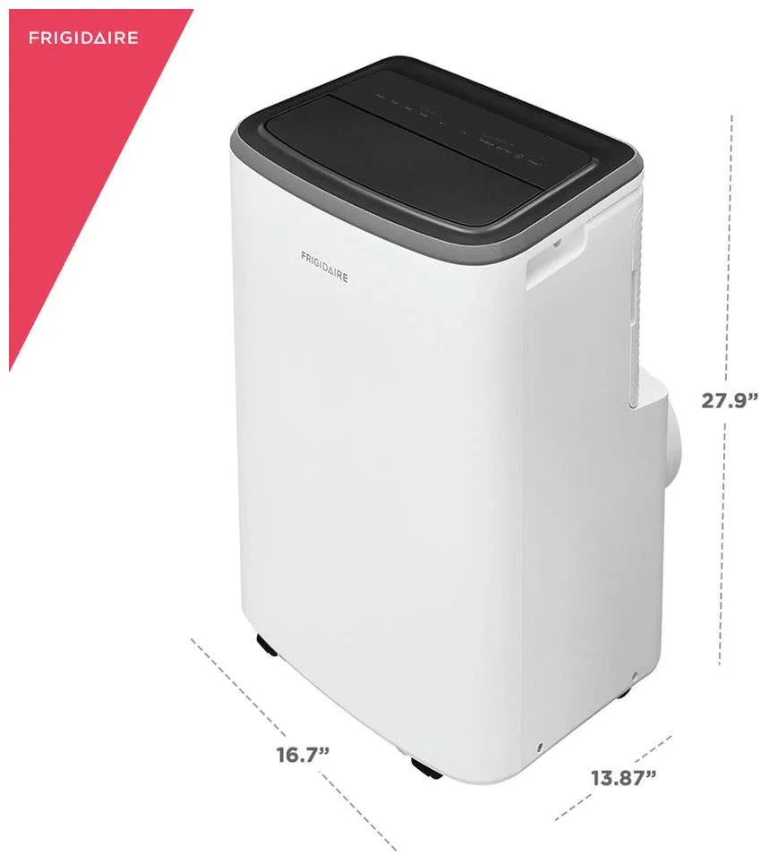 10,000 BTU 3-In-1 Portable Room Air Conditioner, White