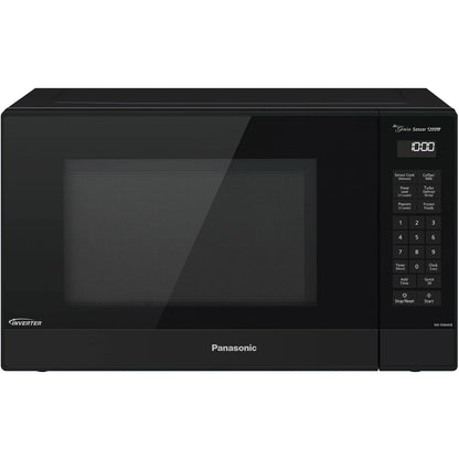 1.2 Cu. Ft. 1200W Genius Sensor Countertop Microwave Oven with Inverter Technology in Black