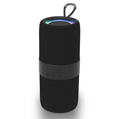 Portable Bluetooth Speaker with Deep Bass Basser, Wireless Stereo Sound Bluetooth Speaker with 5.3,IP67 Waterproof,Tws Pairing for Home Party Outdoor（Black）