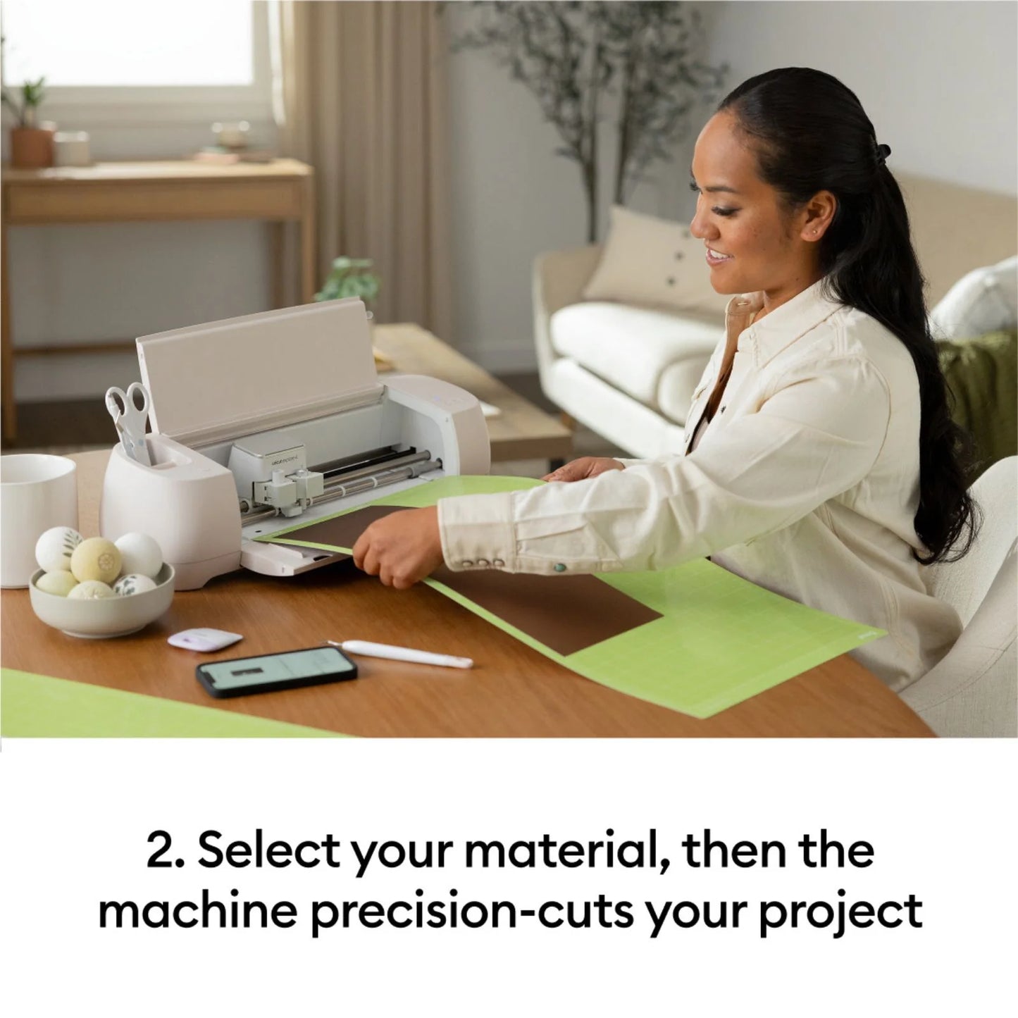 Cricut Explore 4 Smart Cutting Machine, Seashell - USED