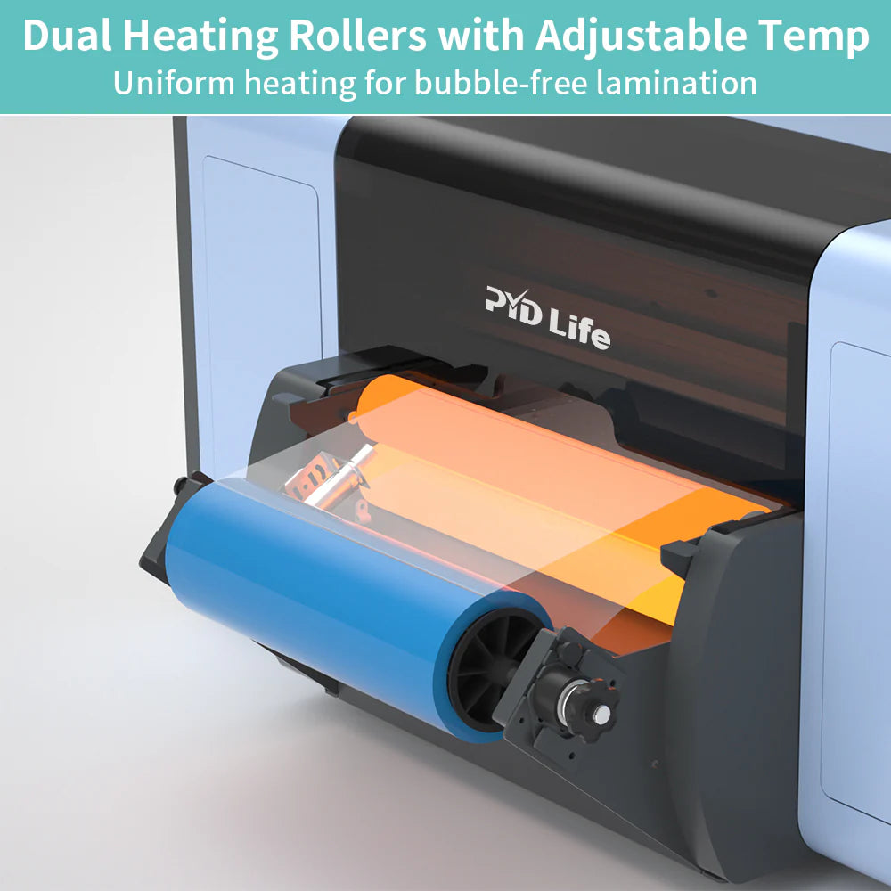 A3 UV DTF Starter Kit with Printer Dual I3200U1Hd Print Head All in One System with Laminating Multifunction AB Film UV Light