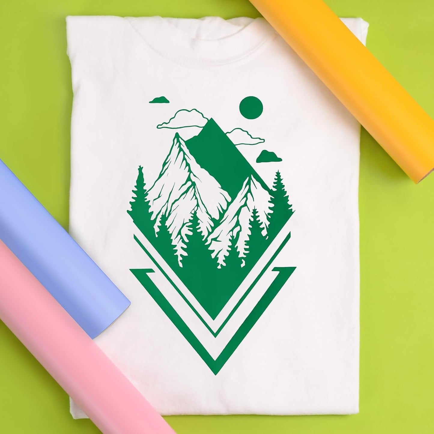 Siser Easyweed Heat Transfer Vinyl 11.8" X 10Ft Roll (Green) - Compatible with Siser, Cricut, Silhouette and Other Craft/Professional Cutters - CPSIA Certified