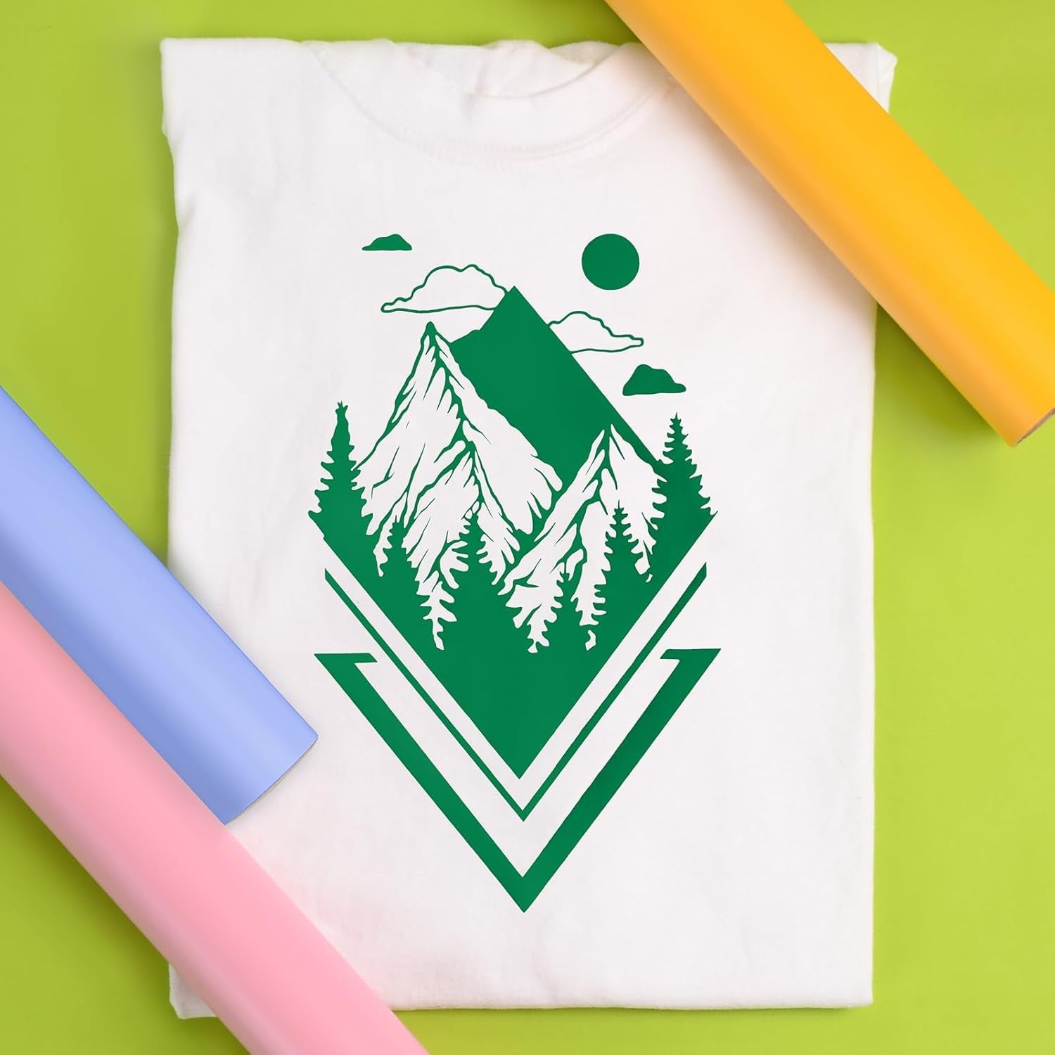 Siser Easyweed Heat Transfer Vinyl 11.8" X 10Ft Roll (Green) - Compatible with Siser, Cricut, Silhouette and Other Craft/Professional Cutters - CPSIA Certified