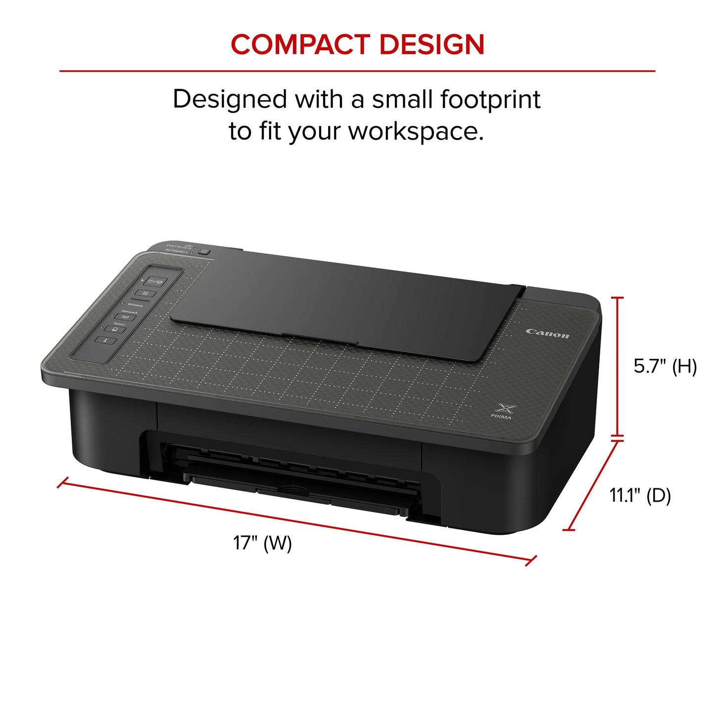 Canon PIXMA Ts302A Wireless Inkjet Printer