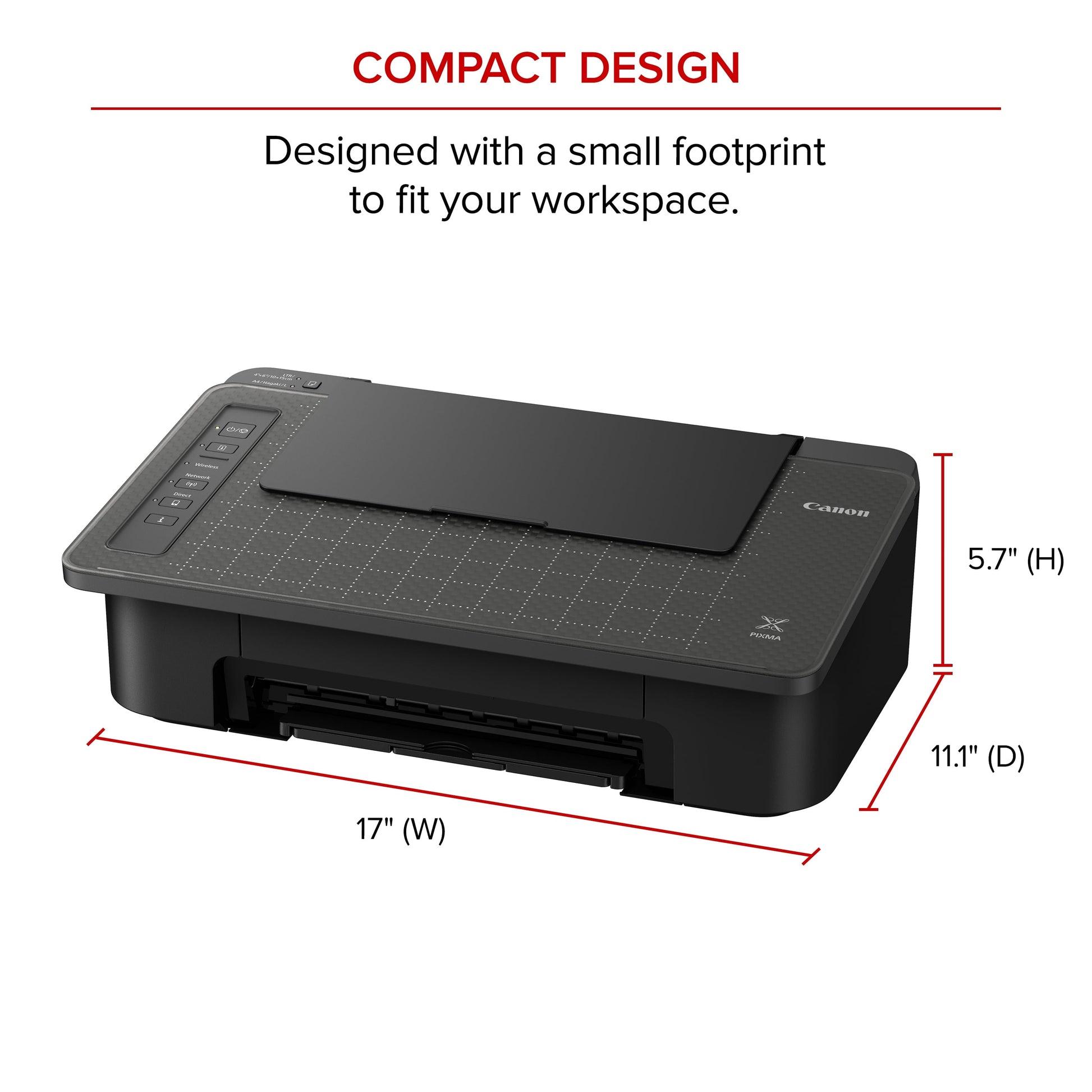 Canon PIXMA Ts302A Wireless Inkjet Printer