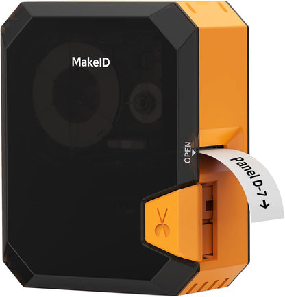 P31 Industrial Label Maker, Thermal Transfer Label Printer Portable Bluetooth Labeler with 0.71" W X 26.24Ft L Label, Wire and Cable Labeling Machine for Job Sites, Fast Creat and Print Label