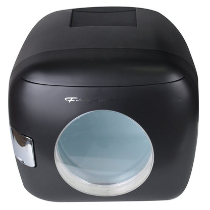Portable Retro 12-Can Mini Cooler, EFMIS462, Black