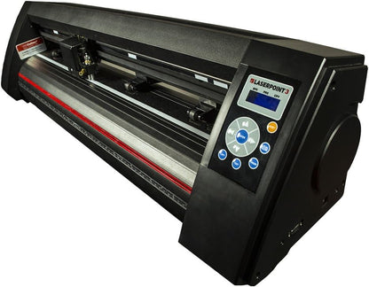 Uscutter 28" Laserpoint 3 (LP3) Vinyl Cutter W/Stand, Basket, Supplies, Tools