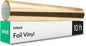 Cricut® Foil Vinyl - Gold - 12 in X 10 Ft - DIY Personalized Decals, Labels, & More - Metallic Finish - Long Lasting - Optimized Cutting Machines