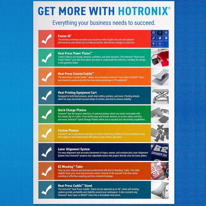 STAHLS' Hotronix Fusion IQ 16"X20" Swing & Draw Heat Press: Elevate Your Game with Precision Heat Transfers. Effortlessly Create Professional Results!