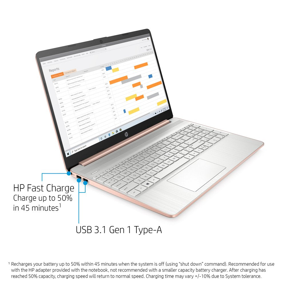 15.6" Ryzen 5 8GB/256GB Laptop-Rose Gold