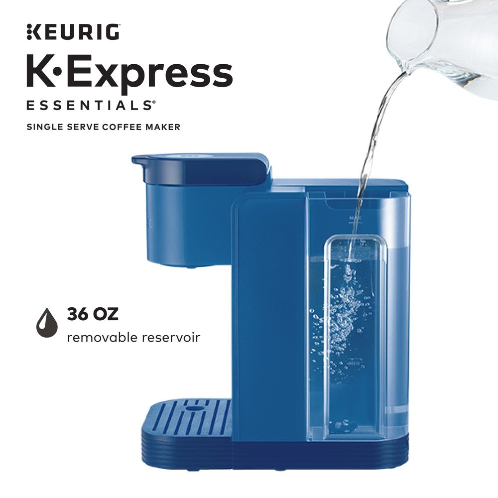 K-Express Essentials Single-Serve K-Cup Pod Coffee Maker, Pacific Blue