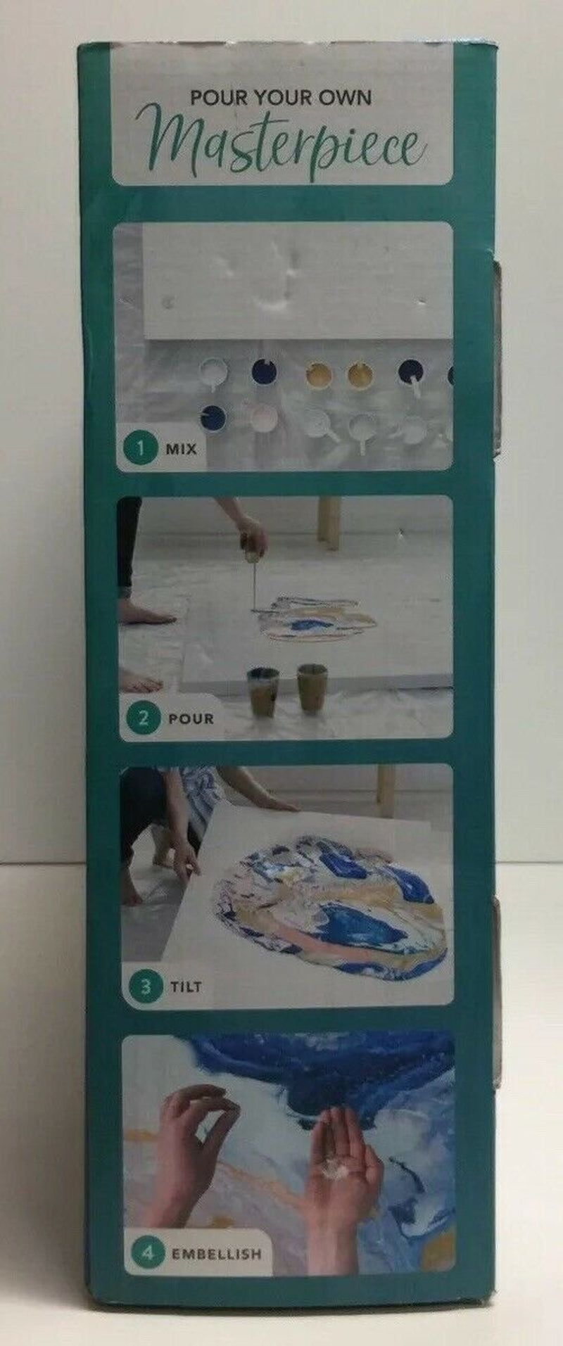 Pre-Mixed Pour Art Value Kit, 81 Piece