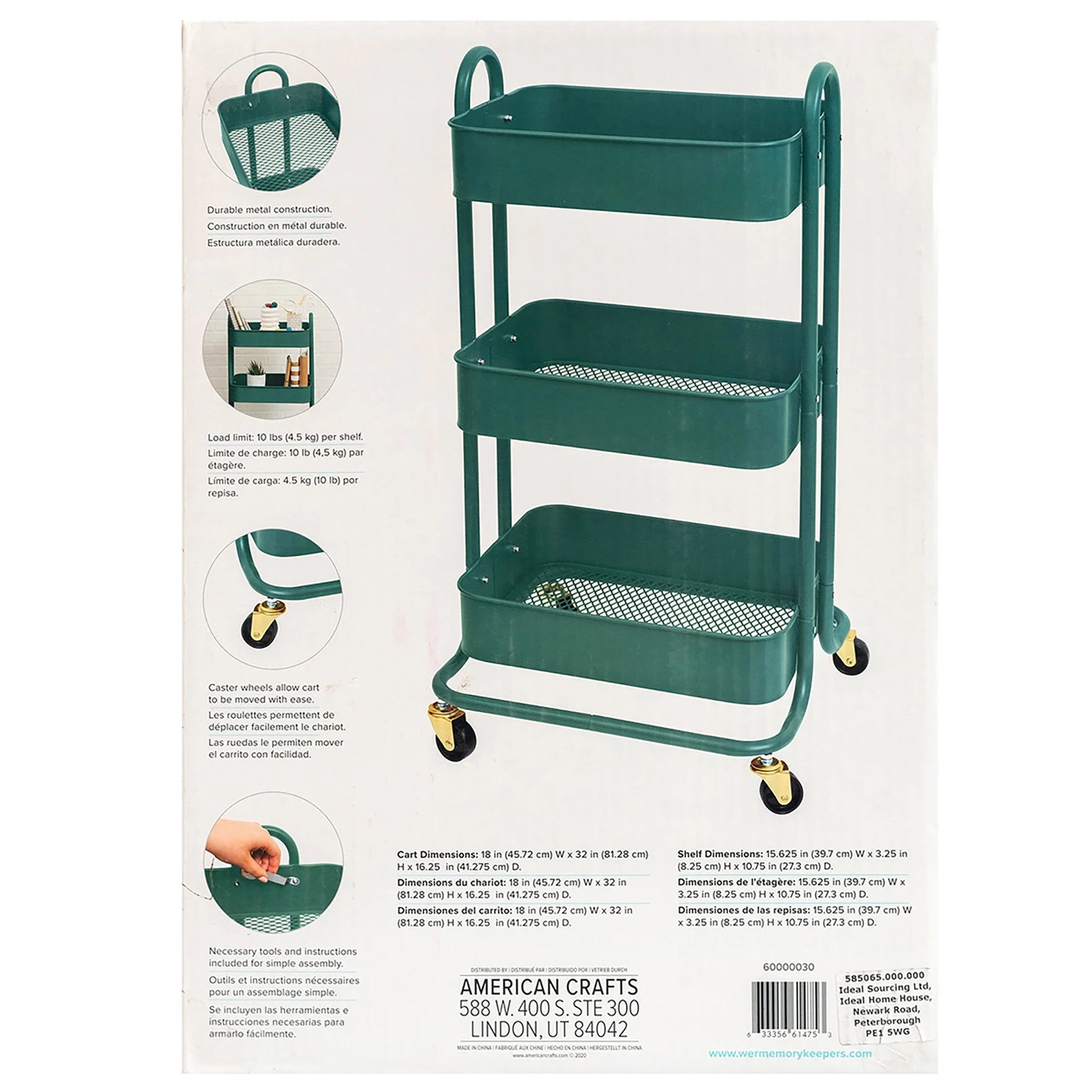 a La Cart Storage Cart-Juniper