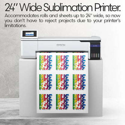 Surecolor F570 24" Pro Sublimation Printer Flat Blanks Bundle