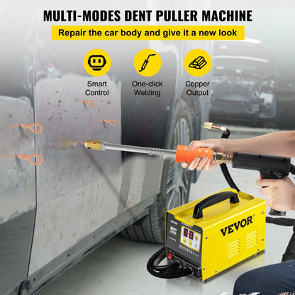 G90E Vehicle Panel Spot Puller Dent Spotter 3500S Spot Dent Puller 3Kw Spot Welding Machine Multispot Bonnet Door Repair 110V