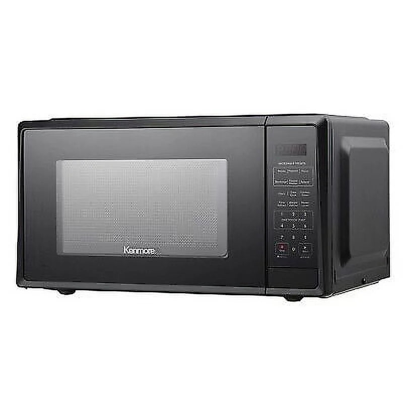 1.1 Cu-Ft Black Microwave - Black