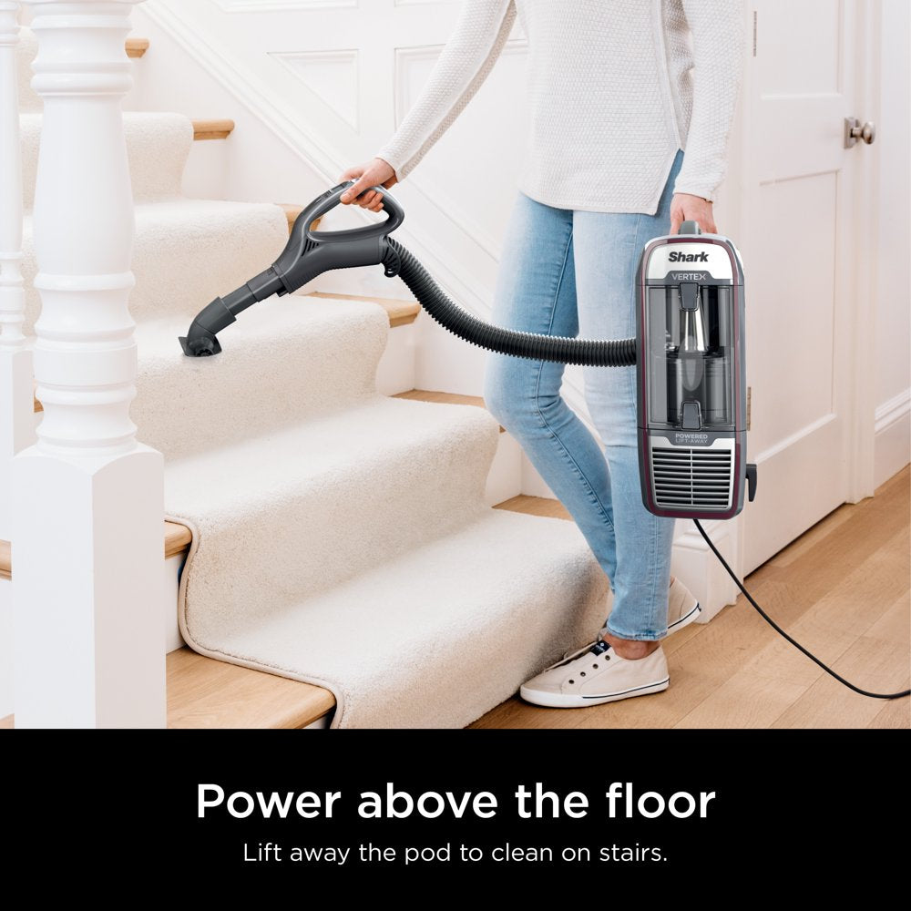 ® Vertex Duoclean® Powerfins Powered Lift-Away® Upright Multi Surface Vacuum Cleaner with Self-Cleaning Brushroll, AZ1500WM