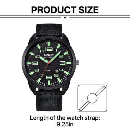 Watches for Men,Nylon Strap Watch Men'S Wrist Watches,Precise Quartz Movement Versatile Style Analog Watch,Style3