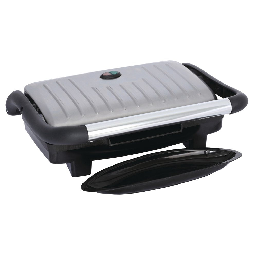 New TS-611 Compact 1000-Watt Non-Stick Panini Press and Sandwich Maker