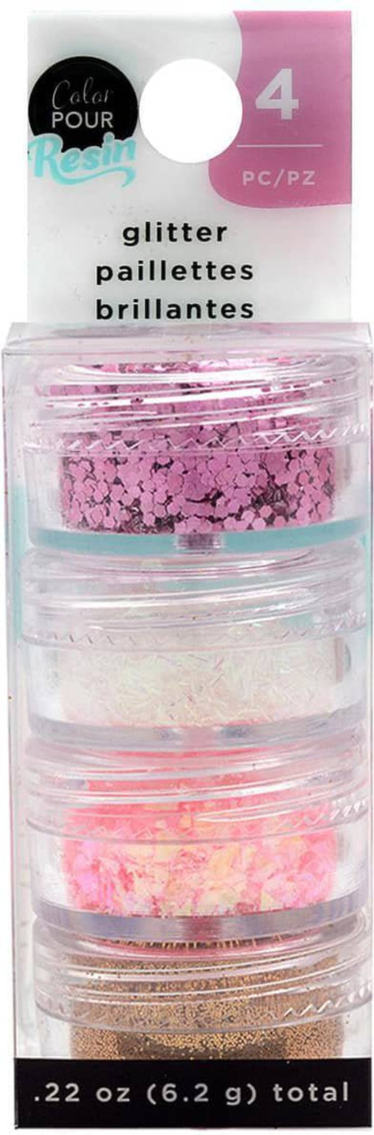 AMC Color Pour Resin Mix in Glitter Vintage