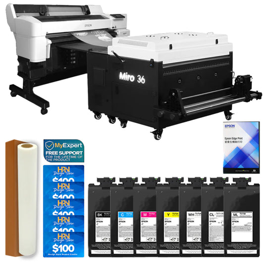 Surecolor G6070 35" DTF Printer Shaker with Ink Bundle