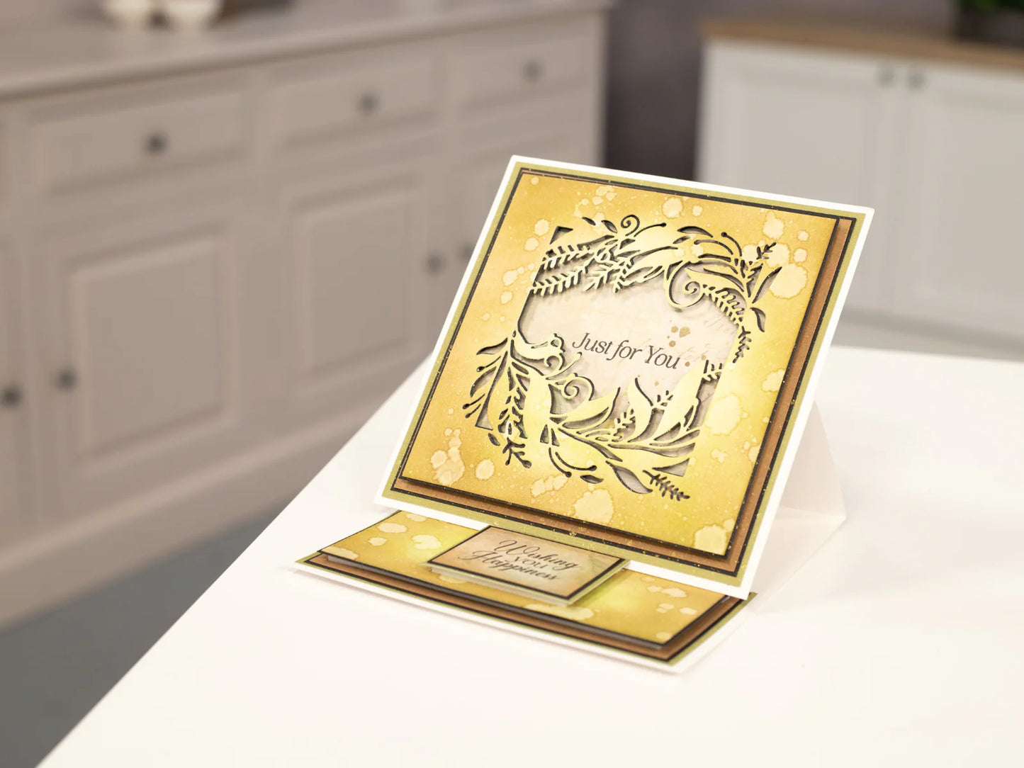 Crafter'S Companion Stamp and Die Set - Wishing You Happiness