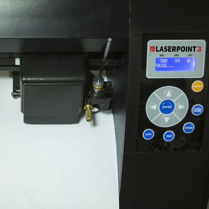 Uscutter 28" Laserpoint 3 (LP3) Vinyl Cutter W/Stand, Basket, Supplies, Tools