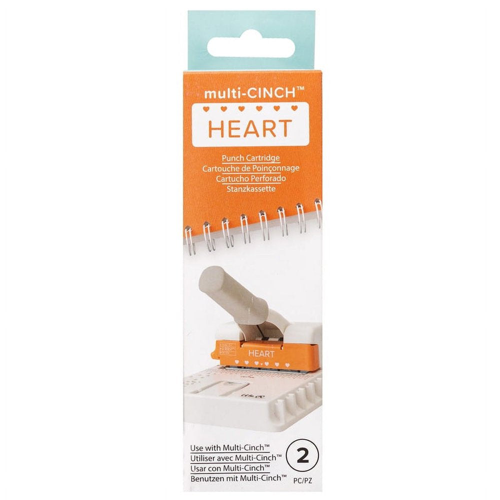 Multi Cinch Cartridge-Heart Punch