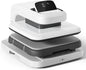 HTVRONT Auto Heat Press 2 - Heat Press Machine for T Shirts with Adjustable Pressure & Higher Heating Height, Heats up Fast & Evenly Heat Press 15X15 for HTV, Sublimation, Heat Transfer Projects