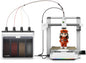 Creality SPARKX I7 Combo 3D Printer,Multi-Color 3D Printer with AI Camera, Auto Leveling, Auto Filament Feeding, Direct Drive Extruder, 260×260×255Mm Build Volume, Wifi Remote Monitoring
