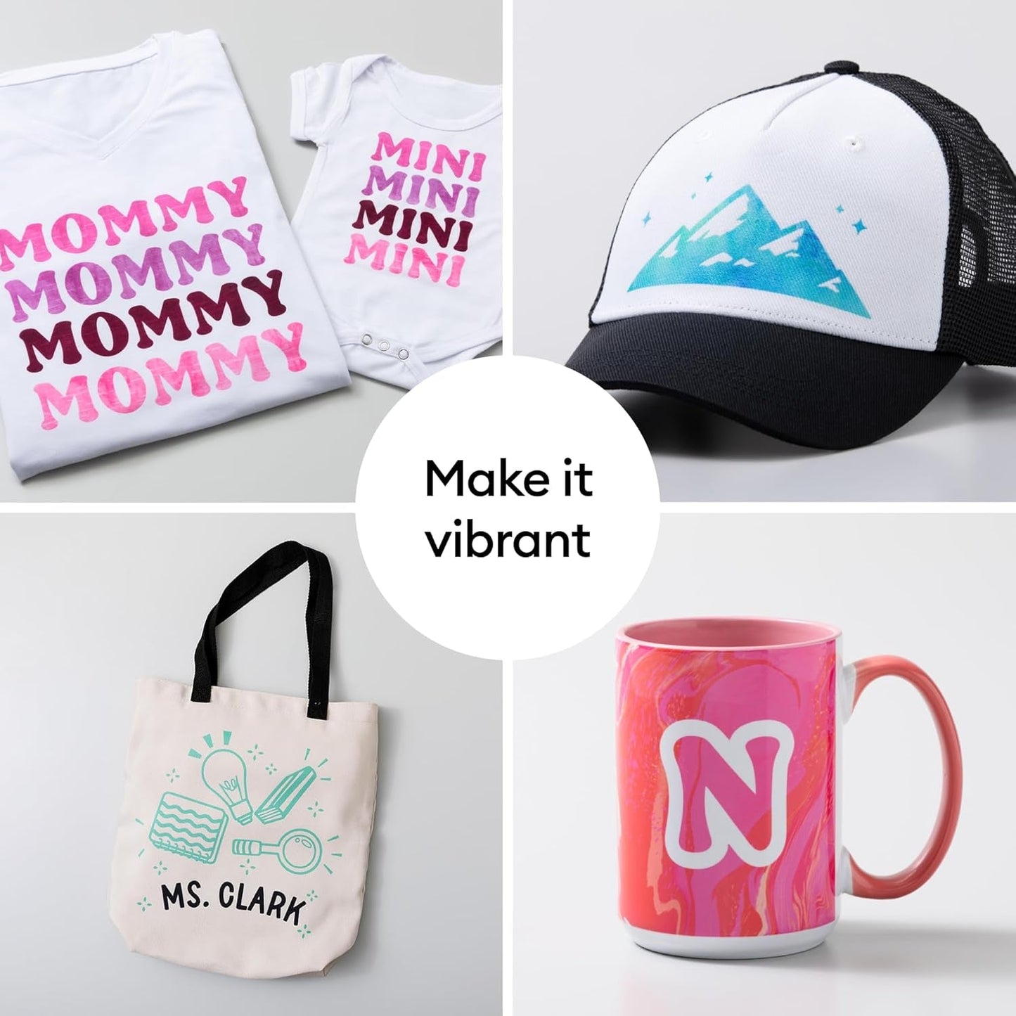 Cricut® Infusible Ink® Transfer Sheets, Black (3 Ct) - 12 X 12In - Comes with Butcher Paper - Personalize T-Shirts, Coasters, Baby Bodysuits, Tote Bags, & More