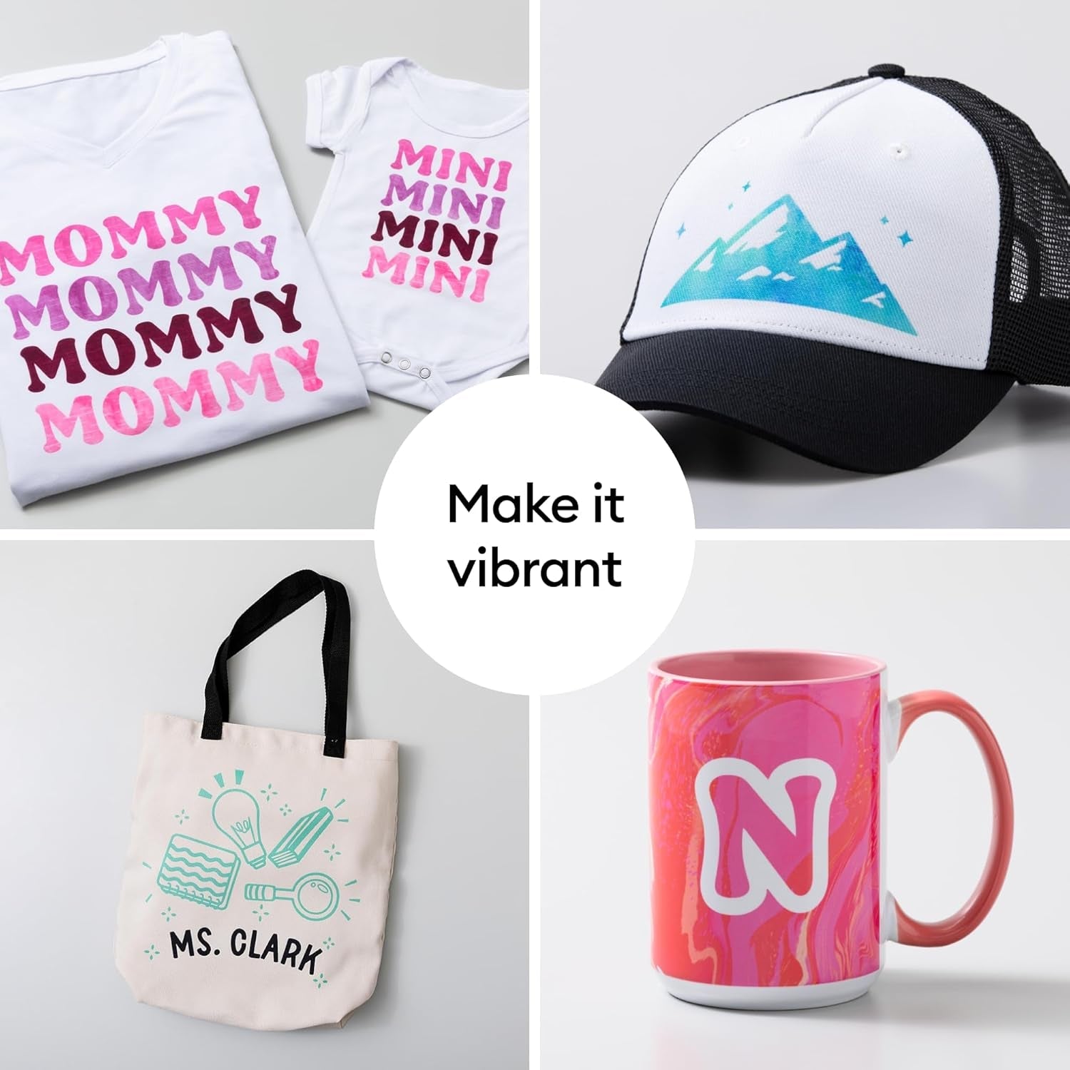 Cricut® Infusible Ink® Transfer Sheets, Black (3 Ct) - 12 X 12In - Comes with Butcher Paper - Personalize T-Shirts, Coasters, Baby Bodysuits, Tote Bags, & More