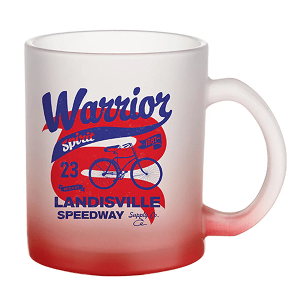 HPN Sublicraft 11 Oz. Color Gradient Sublimation Glass Mug - 12 per Case