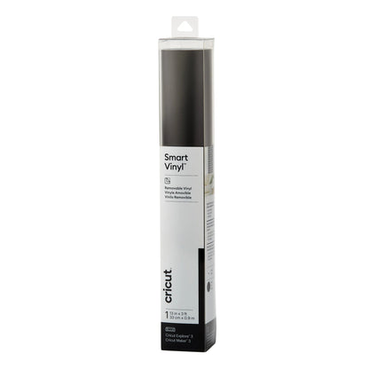 Cricut Smart Vinyl Removable (3 Ft), Black, 13" X 36" Roll