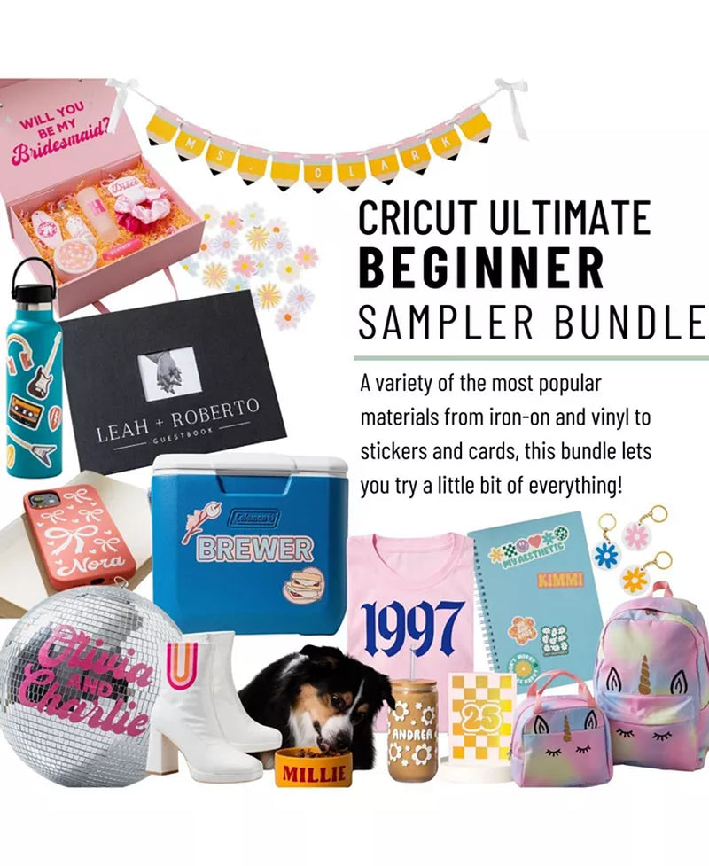 Joy Xtra Ultimate All-In-One Vinyl Rolls, Materials and Accessories Bundle