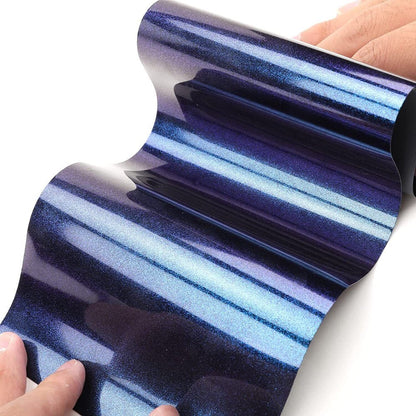 Blue to Purple Chameleon Permanent Vinyl 12" X 5 FT Adhesive Vinyl for Cricut Machine Handcraft