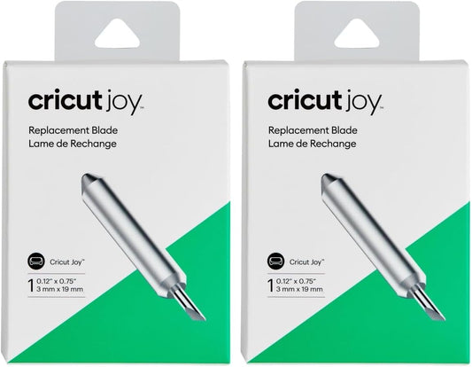 Cricut Joy Replacement Blade, 4.88 X 3.07 X 0.75, Assorted, 1 Count (Pack of 2)
