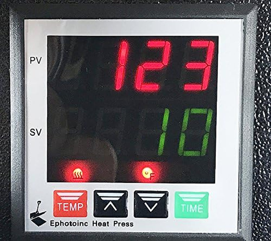 Ephotoinc 15 X 15 Digital Clamshell Heat Press Transfer T-Shirt Sublimation Press Machine EPH15G