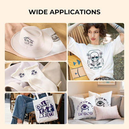 Chameleon HTV Heat Transfer Vinyl - 12" X 8Ft Bronze Turns Purple HTV for Shirts, Iron on Vinyl for All Cutting Machine - Easy to Cut & Weed for Heat Transfer Design