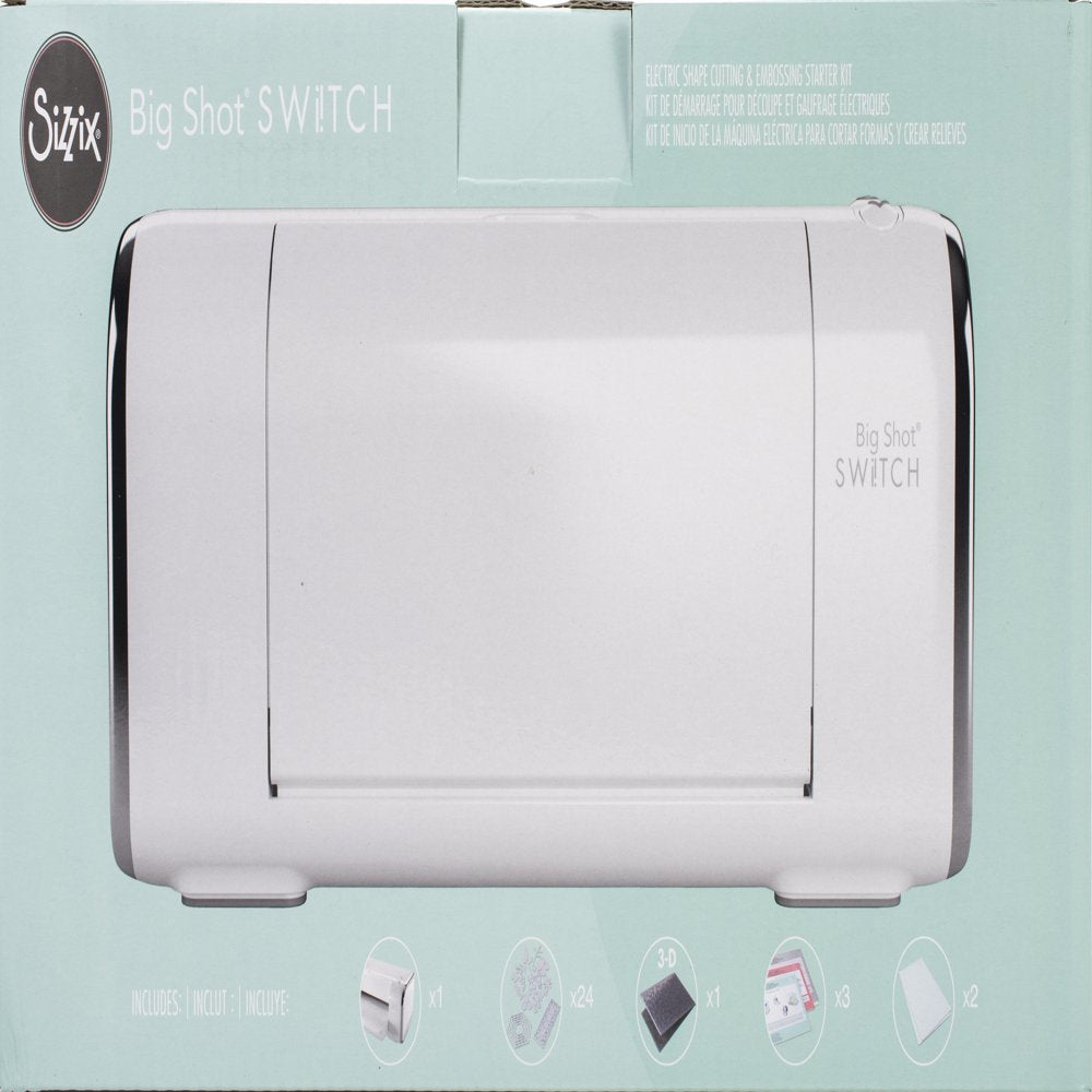 Big Shot Switch plus Starter Kit Electric Die Cutting & Embossing Machine (9") | Scrapbooking, Cardmaking & Papercraft